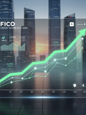 FICO Score 10 T update impact on credit score digital graph