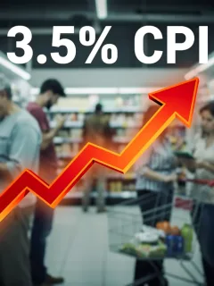 Graph showing 3.5% CPI affecting consumer spending in 2026