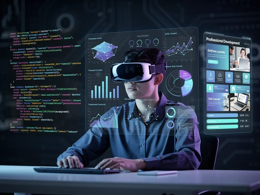 Immersive VR training for professional development and skill acquisition