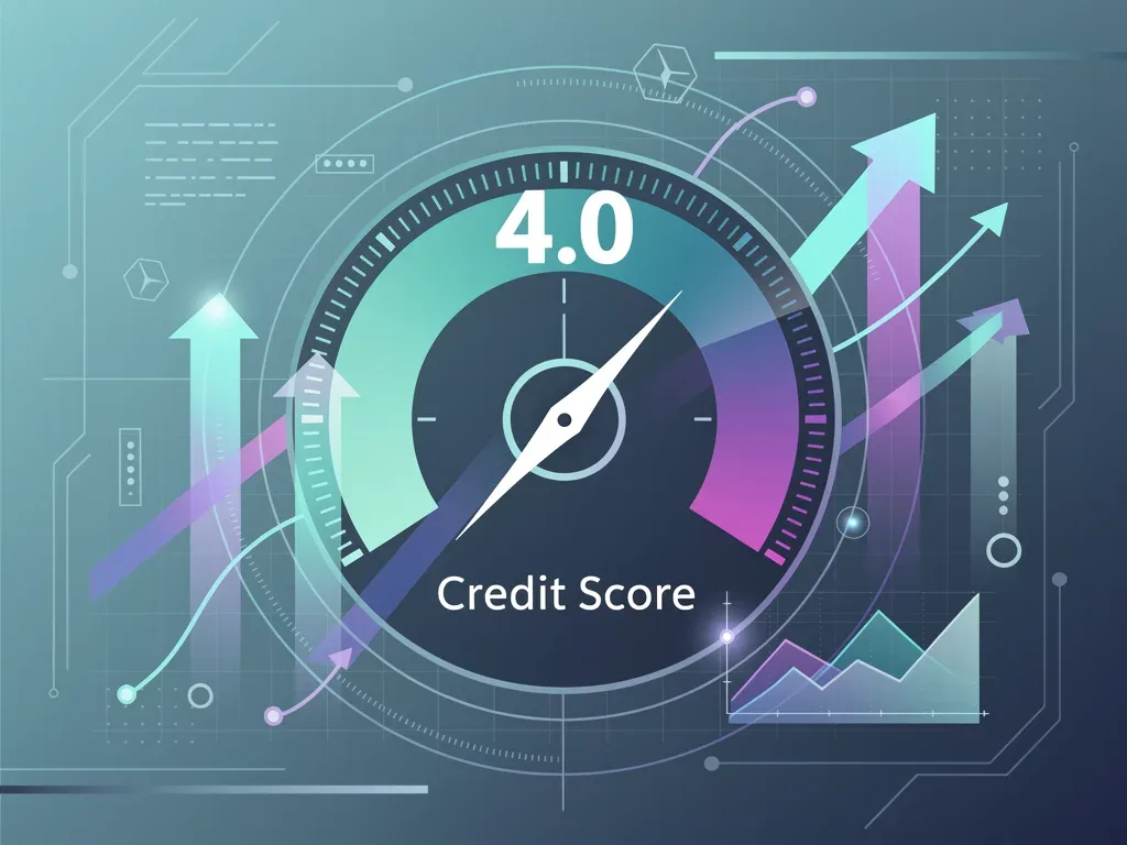 VantageScore 4.0 credit model evolution with data points