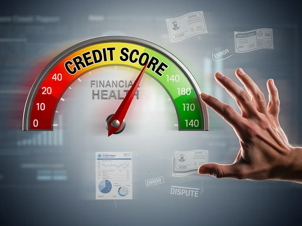 Credit score meter dropping due to inaccuracies